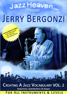 Jerry Bergonzi Creating a Jazz Vocabulary Volume 2
